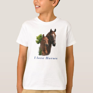 J'adore les t-shirts de chevaux