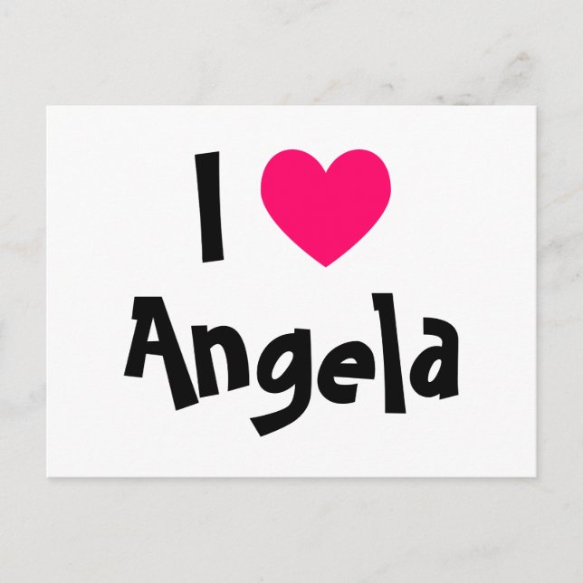 J'adore ma carte postale Sweetie (Devant)