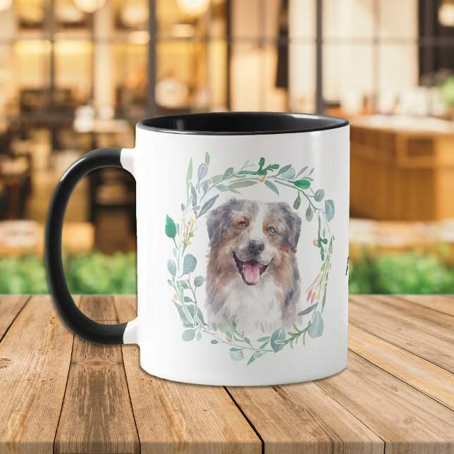 J'adore ma tasse de café en wreath australienne (Créateur téléchargé)