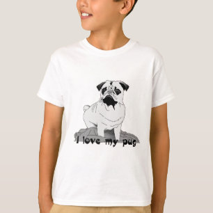 J'adore mon carlin ! T-shirt