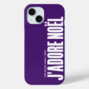 J'adore Noël! iPhone 15 Case
