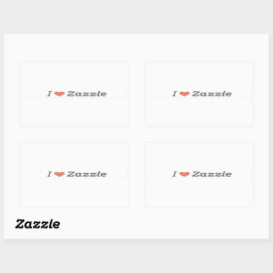 J'adore Sticker Zazzle