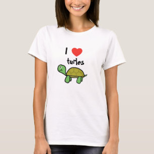 J'adore t-shirt tortues