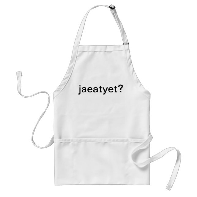 jaeatyet? standard apron (Front)