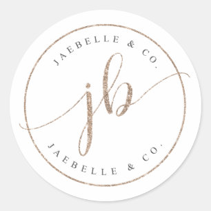 JaeBelle & Co Classic Round Sticker