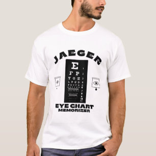 Jaeger eye chart memorizer T-Shirt