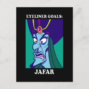 Jafar   Eyeliner Goals Postcard