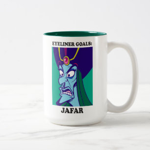 Jafar   Eyeliner Goals Two-Tone Coffee Mug