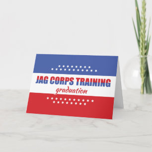JAG Corps - Judge Advocate General, Training Grad Card