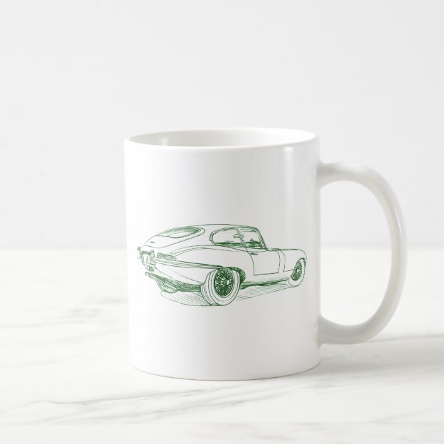 Jag E type Coffee Mug (Right)