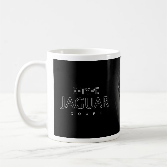Jag E-Type Coupe Mug (Left)