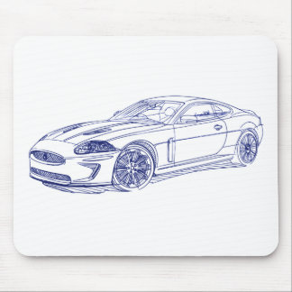 Jag XKR 2011 Mouse Pad