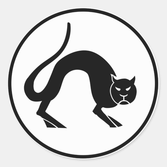 Jagdgeschwader 51 Molders 8. Staffel Classic Round Sticker (Front)