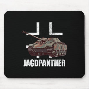 Jagdpanther Hunting Panther German Tank Destroyer  Mouse Pad