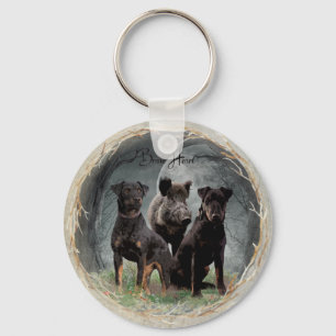 Jagdterrier , brave heart tapestry poster acrylic keychain