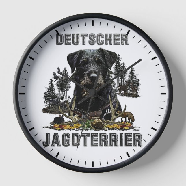 Jagdterrier  clock (Front)