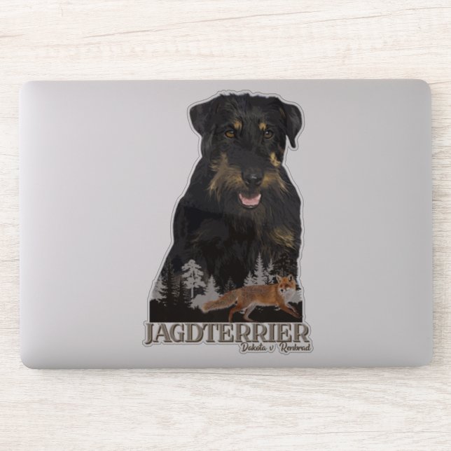 Jagdterrier Dakota v. Renbrad (Computer)