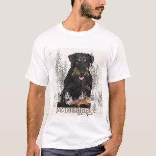 Jagdterrier Dakota v. Renbrad Faux Canvas Print Ac T-Shirt