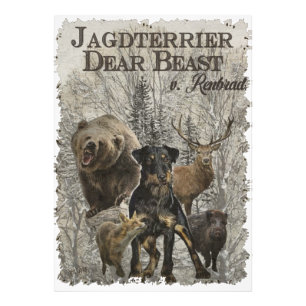 Jagdterrier, Dear Beast v. Renbrad Paperweight Pho Photo Print