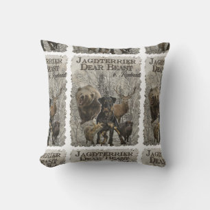 Jagdterrier, Dear Beast v. Renbrad Paperweight Pho Throw Pillow