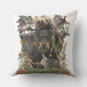 Jagdterrier, German Hunting Terrier  Outdoor Pillow