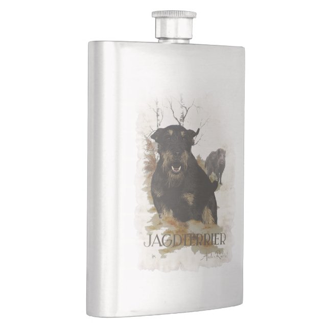 Jagdterrier  hip flask (Right)