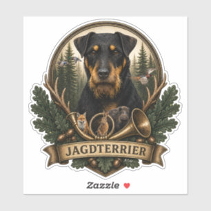Jagdterrier , Hunting Logo