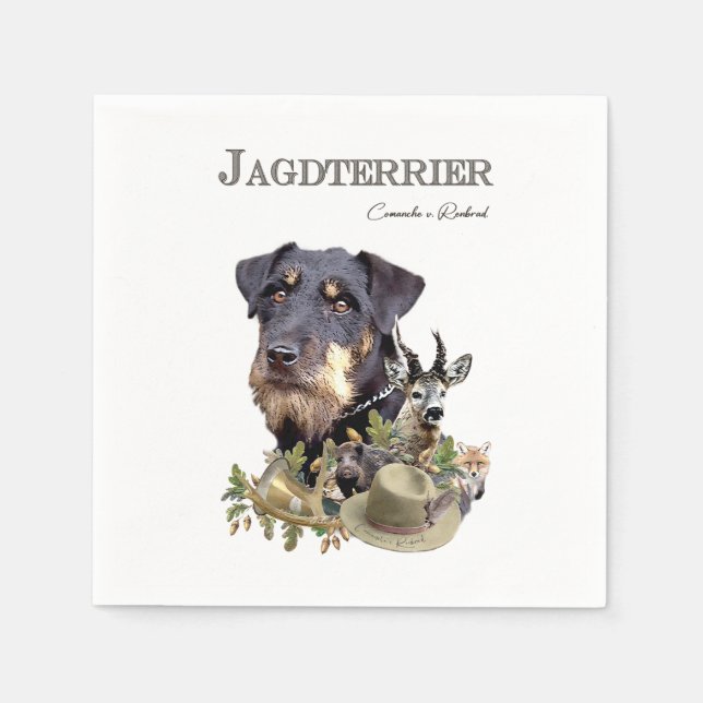 Jagdterrier  napkin (Front)
