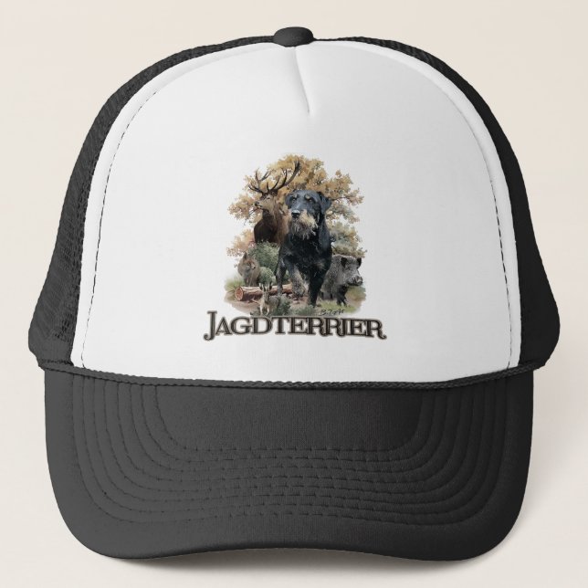 Jagdterrier  trucker hat (Front)