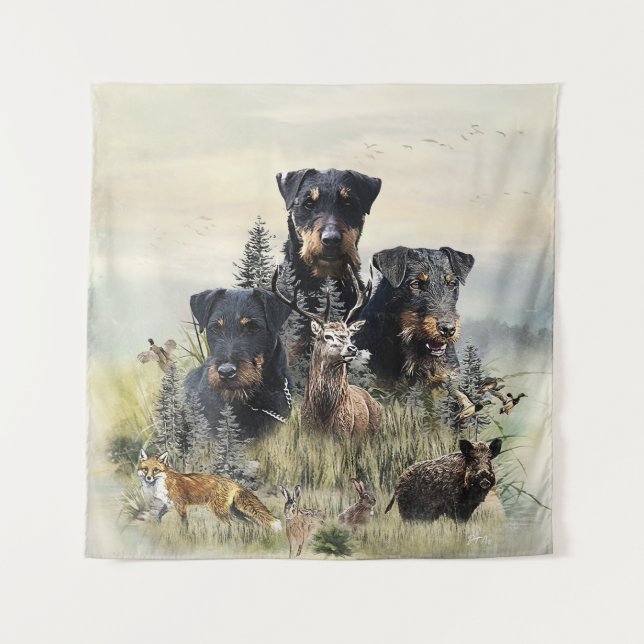 Jagdterriers v. Renbrad Kennel  Tapestry (Front)