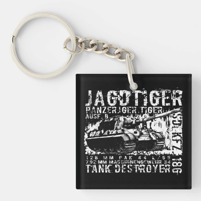 JAGDTIGER Acrylic Keychain (Front)