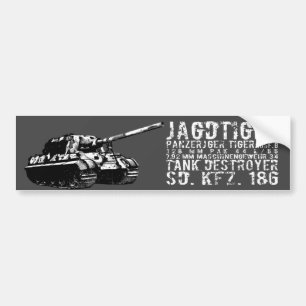 JAGDTIGER Bumper Sticker