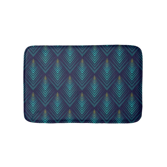 Jagged Edge: Dynamic Pattern Play Bath Mat (Front)