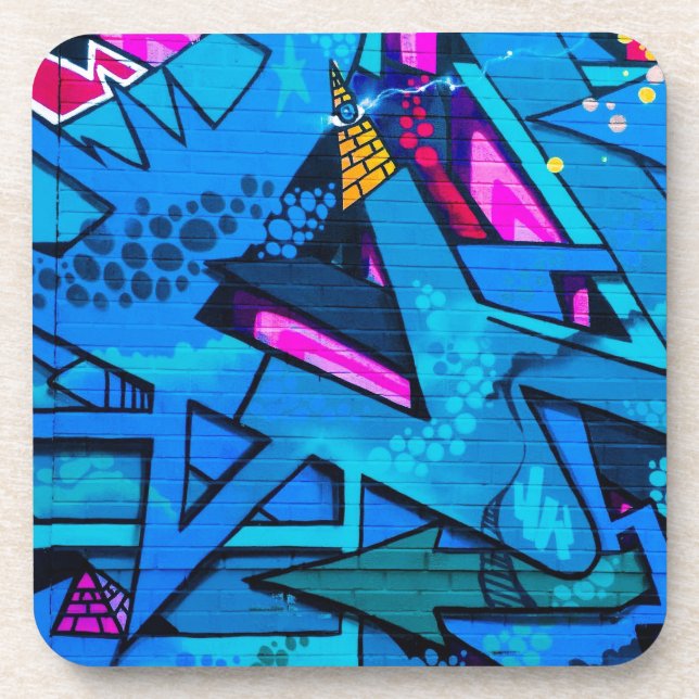 jagged lines coaster (Front)