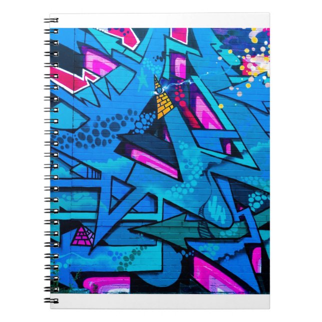 jagged lines notebook (Front)