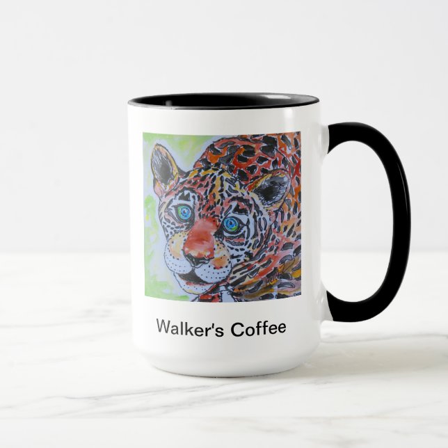 Jagger, Jaguar Cub Mug (Right)
