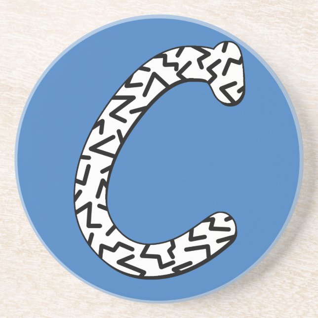 Jaggy C Coaster (Front)