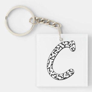 jaggy c keychain