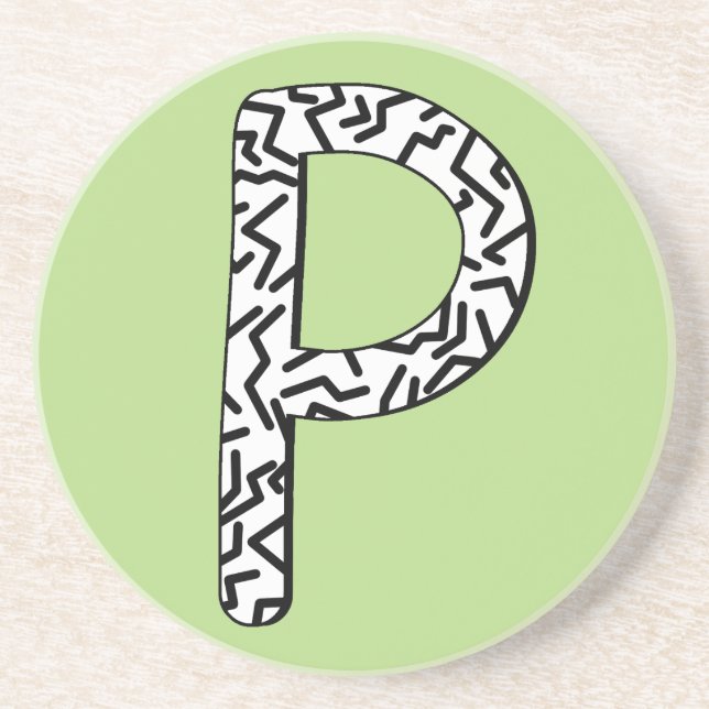 Jaggy P Coaster (Front)