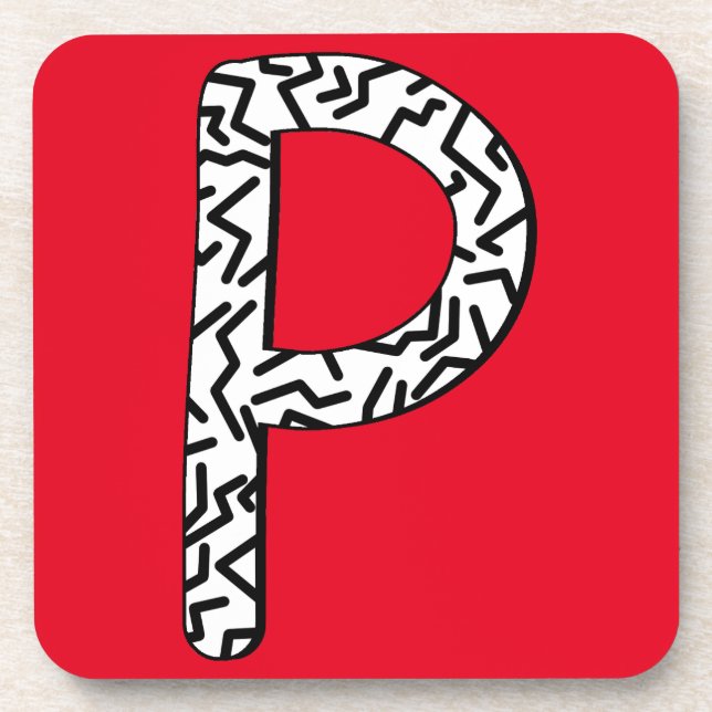 Jaggy P Coaster (Front)