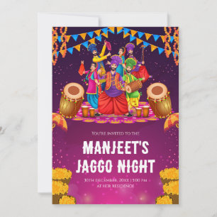 Jago invitation Jaggo cards, Jaggo invites