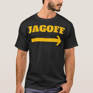 Jagoff Funny Black and Gold Pittsburgh Slang  T-Shirt