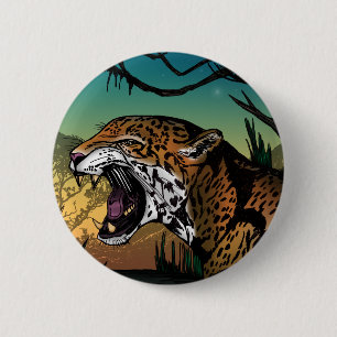 Jaguar 2 Inch Round Button