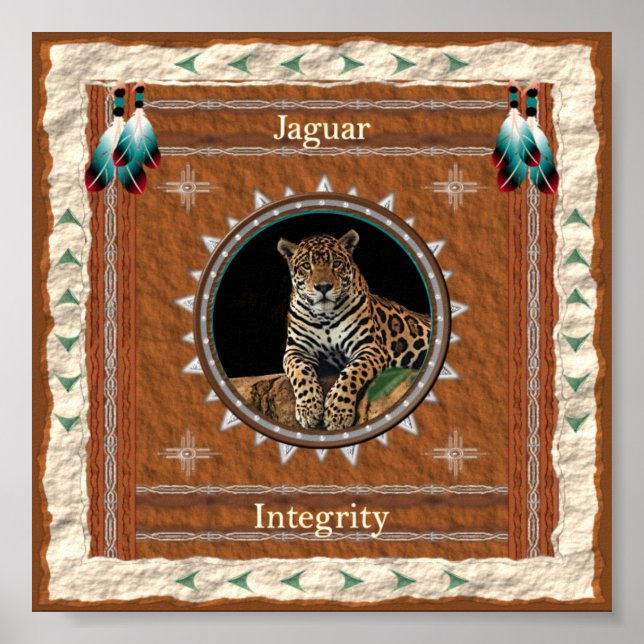 Jaguar - Affiche d'intégrité Imprimer (Devant)