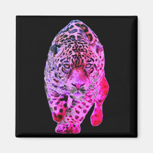 Jaguar Artwork T Shirt  Magnet