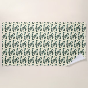 Jaguar Beach Towel