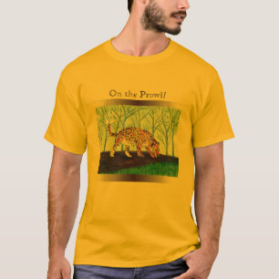 Jaguar Big Cat Artwork T-Shirt