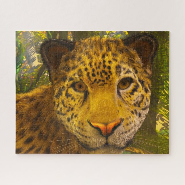 Jaguar Big Cats . Jigsaw Puzzle (Horizontal)