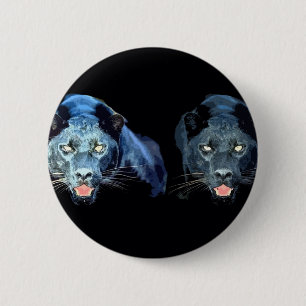 Jaguar - Black Panther 2 Inch Round Button
