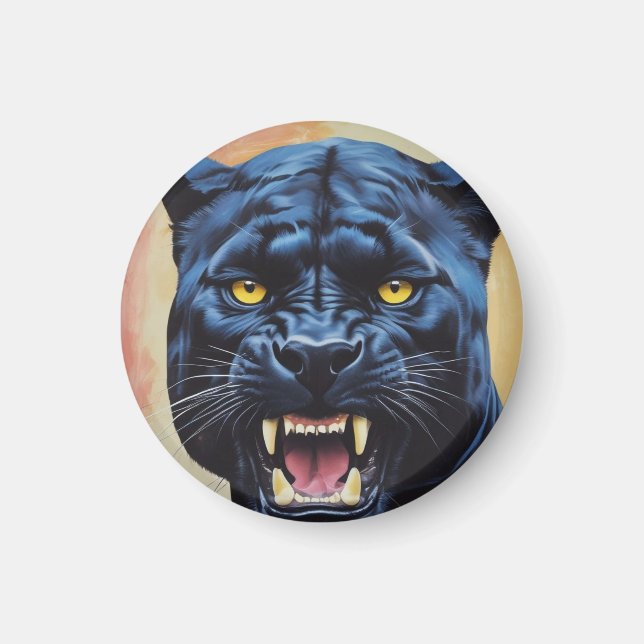 Jaguar - Black Panther  Magnet (Front)